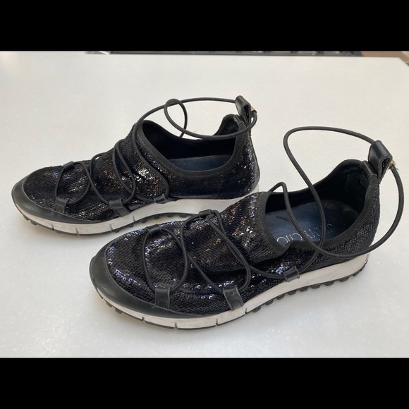 Sequence black stretch lace runner - Picture 5 of 6